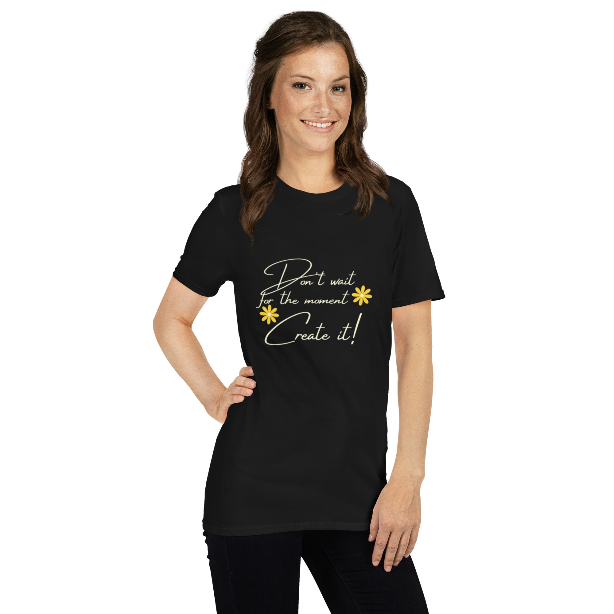 Flower inspirational quote T-Shirt
